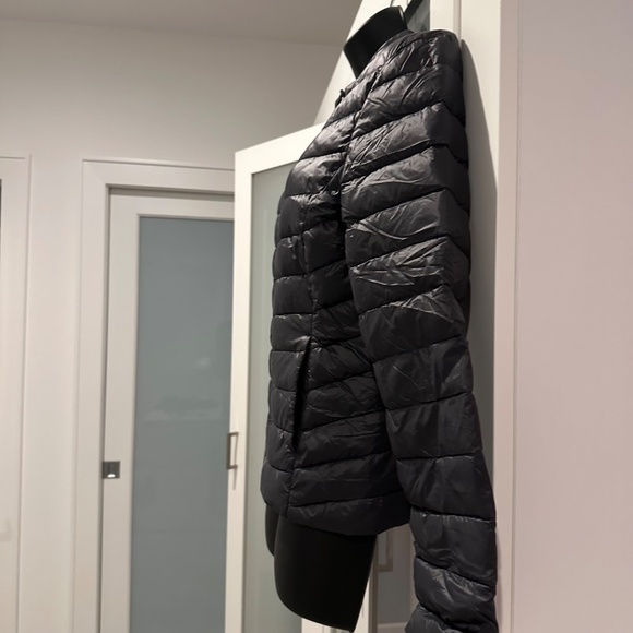 Marie Lund Copenhagen Ultra-Light Down Jacket – Anthracite Gray Sz Small - Picture 5 of 16